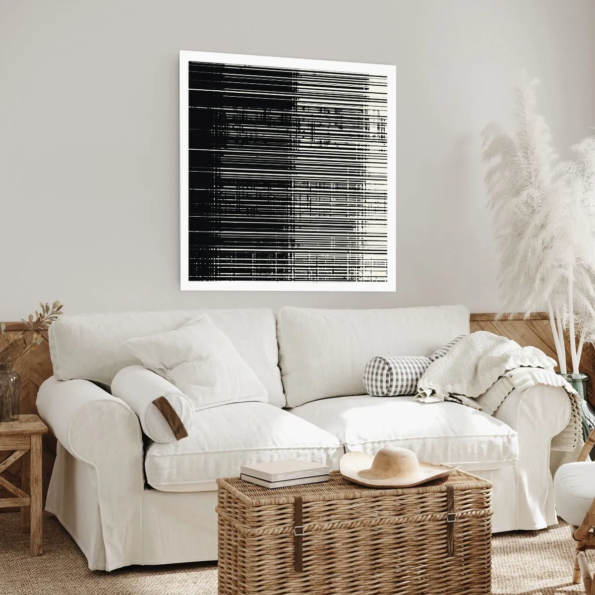 Affisch - Vågor och vibrationer - 60x60 cm