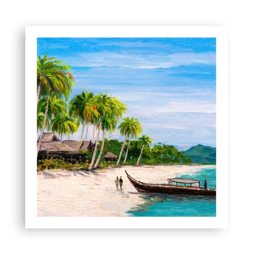 Affisch - En exotisk dröm - 60x60 cm