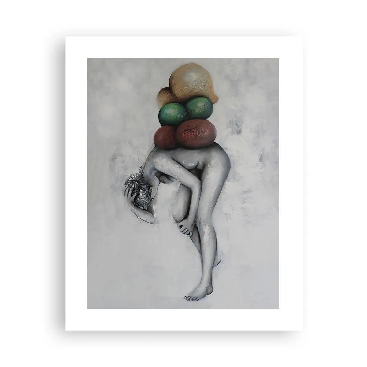 Affisch - Livets börda - 40x50 cm