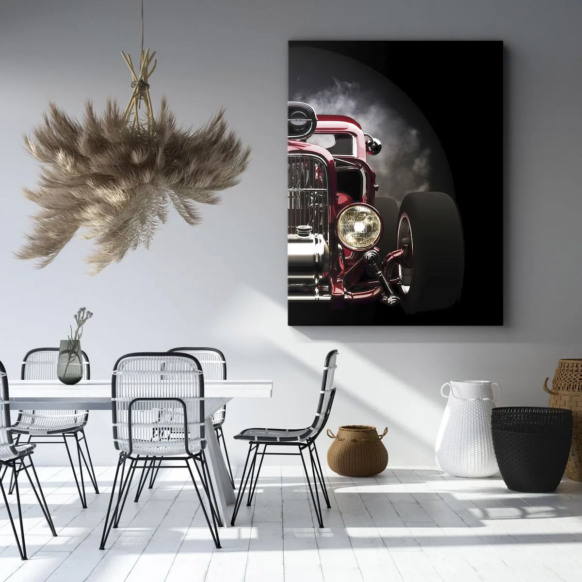 Canvastavla - Bild på duk - Snabb och våldsamt vacker - 55x100 cm