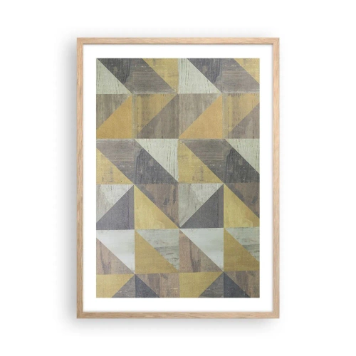 Affisch i ram av ljusek - Under triangelns vinkel - 50x70 cm