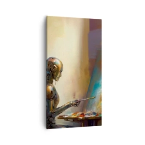Canvastavla - Bild på duk - Framtidens konst - 55x100 cm