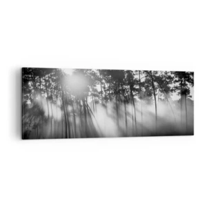 Canvastavla - Bild på duk - Ostoppad sol - 140x50 cm