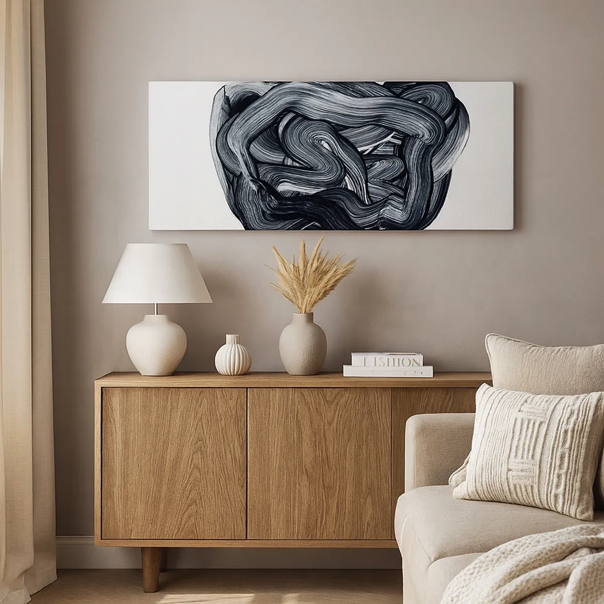 Canvastavla - Bild på duk - Det är inte så enkelt - 30x30 cm