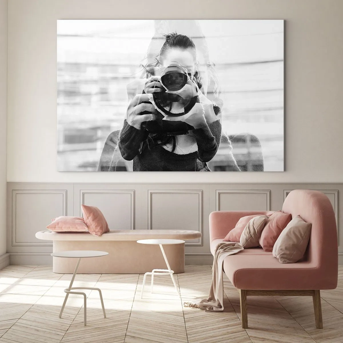 Glastavla - Bild på glas - Skapare och material - 100x70 cm