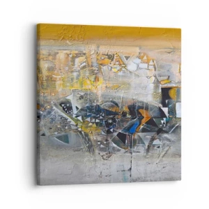 Canvastavla - Bild på duk - Allt blir bra - 30x30 cm
