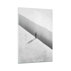 Glastavla - Bild på glas - Tydligt mål - 80x120 cm