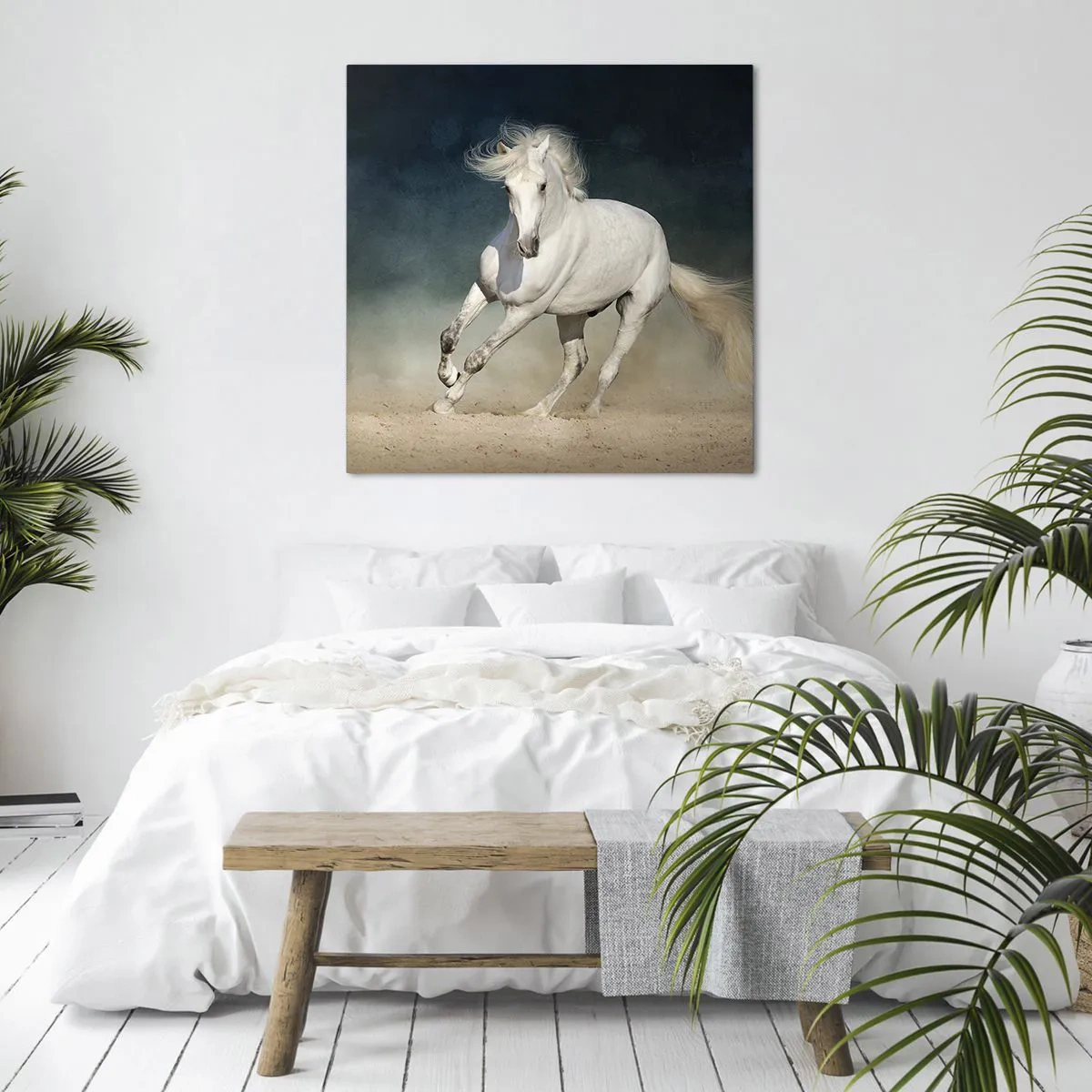 Canvastavla - Bild på duk - Frihet i ett rent tillstånd - 40x40 cm