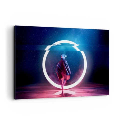 Canvastavla - Bild på duk - Mellan världar - 120x80 cm