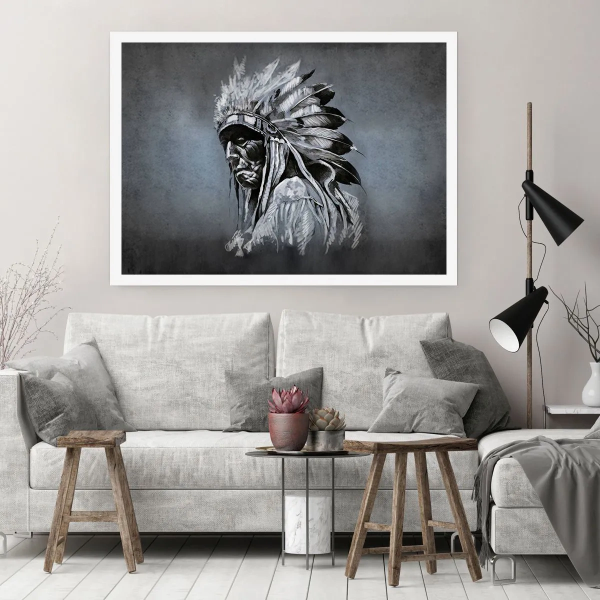 Affisch - Tillbaka till rötterna - 100x70 cm