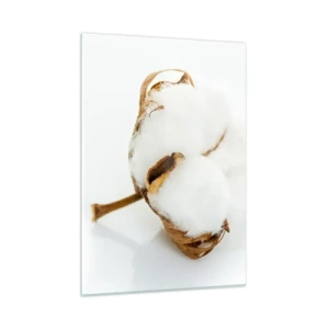 Glastavla - Bild på glas - Mjuk av naturen - 50x70 cm