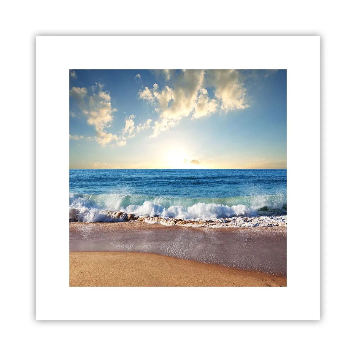 Affisch - Rörlighet och orörlighet samtidigt - 30x30 cm