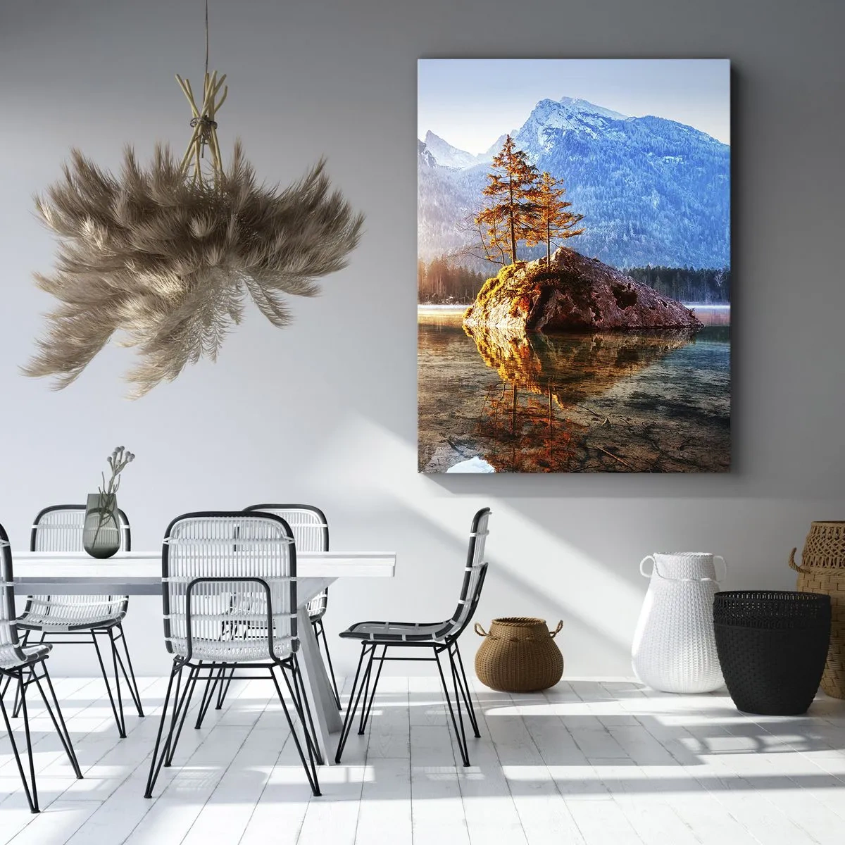 Canvastavla - Bild på duk - Naturen i ett nytt ljus - 50x70 cm