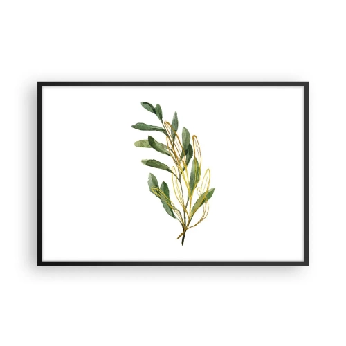 Affisch i svart ram - Allt som är gott - 91x61 cm