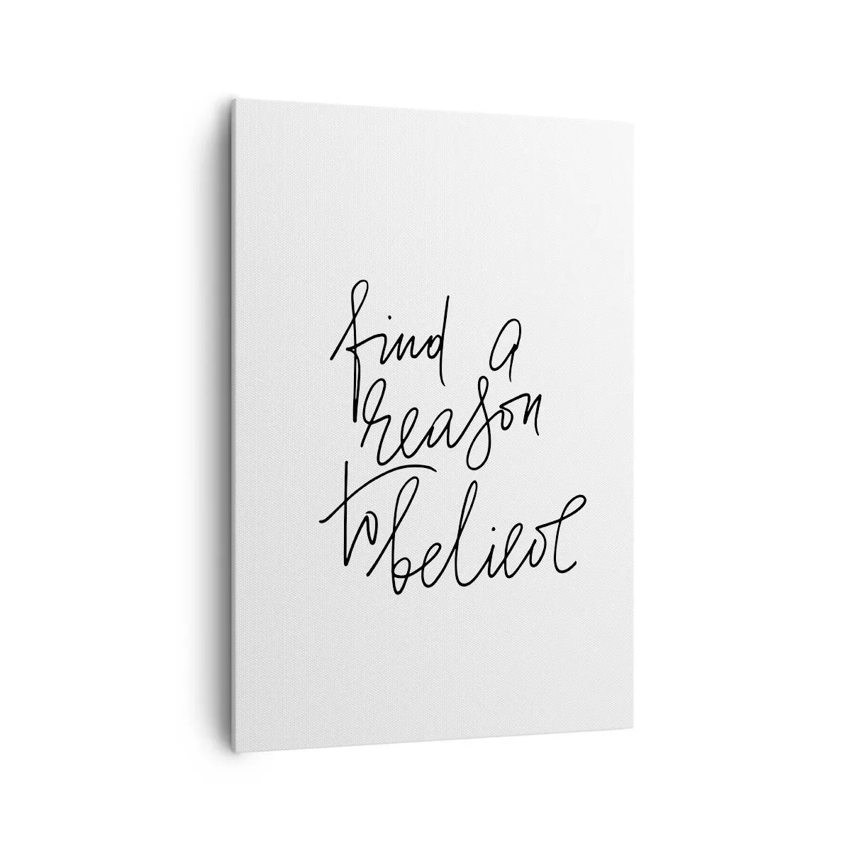 Canvastavla - Bild på duk - Det är möjligt - 70x100 cm