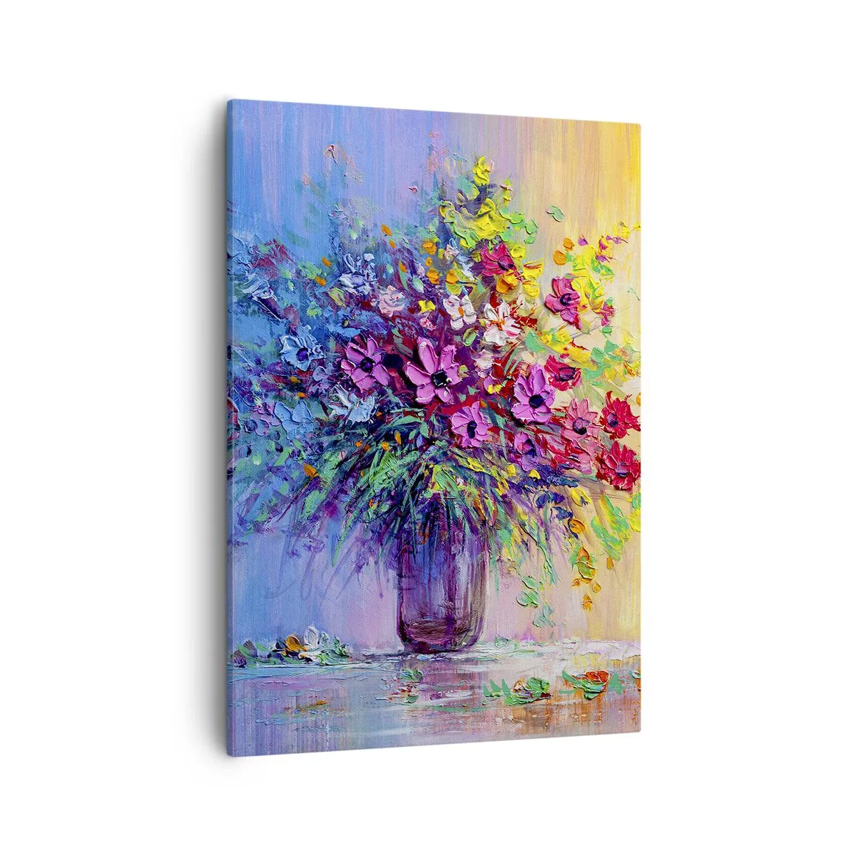 Canvastavla - Bild på duk - Sommarängens gåva - 50x70 cm