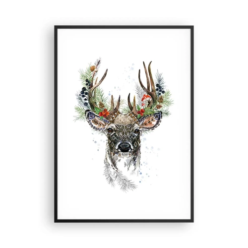 Affisch i svart ram - I högtidskläder - 70x100 cm