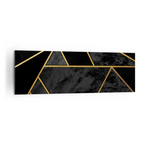 Canvastavla - Bild på duk - Mörker och sken - 160x50 cm