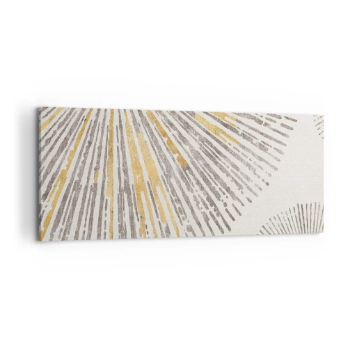 Canvastavla - Bild på duk - Radiens skönhet - 100x40 cm