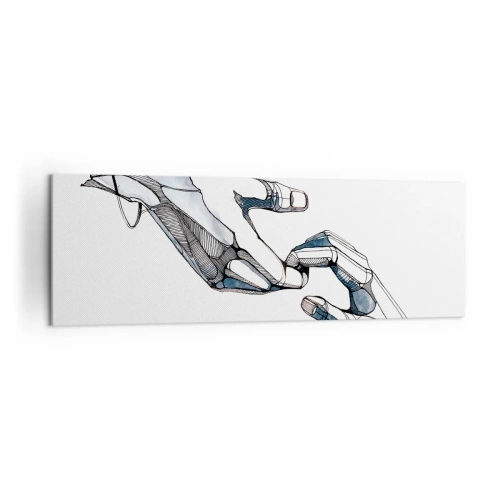 Canvastavla - Bild på duk - God gest - 160x50 cm
