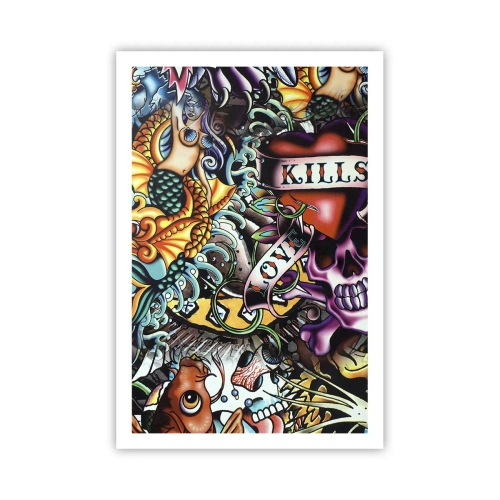 Affisch - Tatuerarens dröm - 61x91 cm