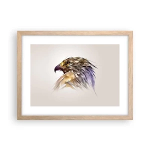 Affisch i ram av ljusek - En kämpes porträtt - 40x30 cm