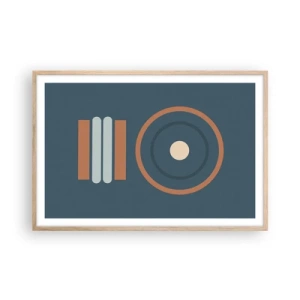 Affisch i ram av ljusek - Sakens kärna - 91x61 cm