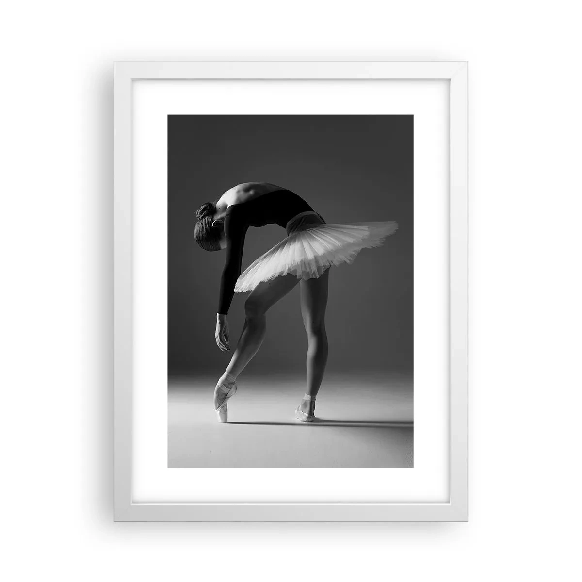 Affisch i vit ram - Bella ballerina - 30x40 cm