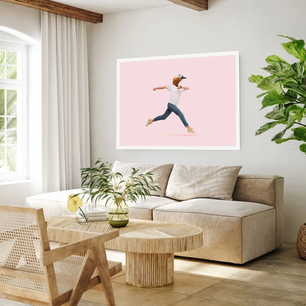 Affisch - En nypa absurd - 100x70 cm