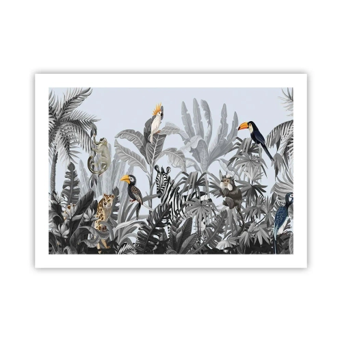 Affisch - Afrikansk saga - 70x50 cm