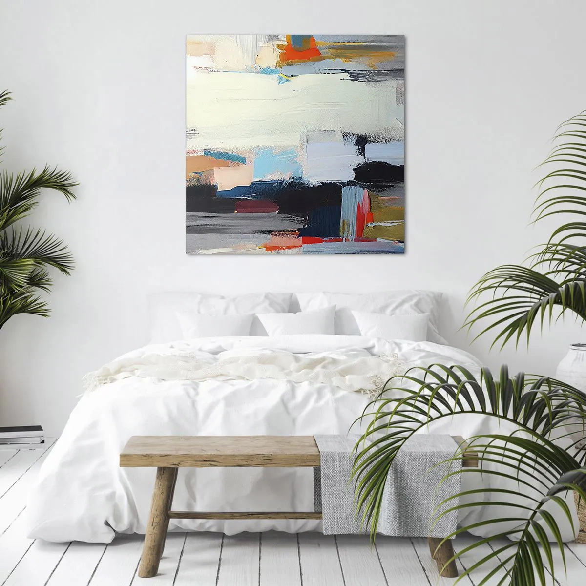 Canvastavla - Bild på duk - Finns det någon metod? - 50x50 cm