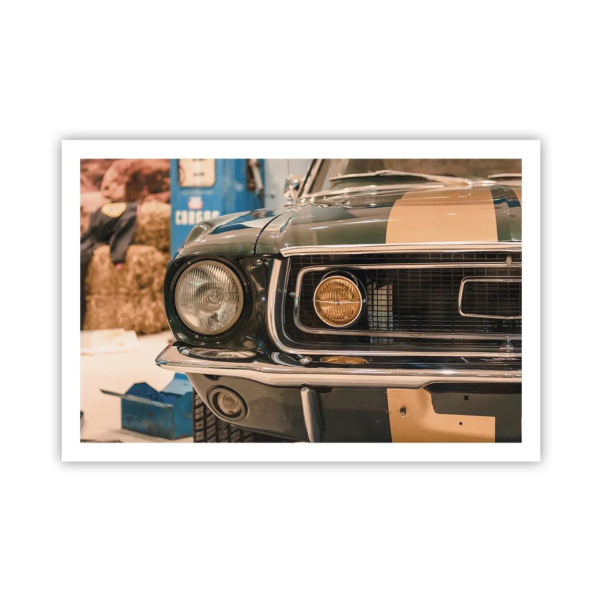 Affisch - Ett möte med legenden - 91x61 cm