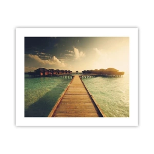 Affisch - Varm inbjudan - 50x40 cm