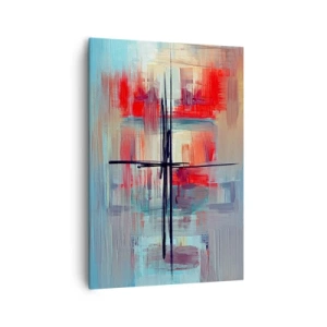 Canvastavla - Bild på duk - Landskap i en okänd dimension - 70x100 cm