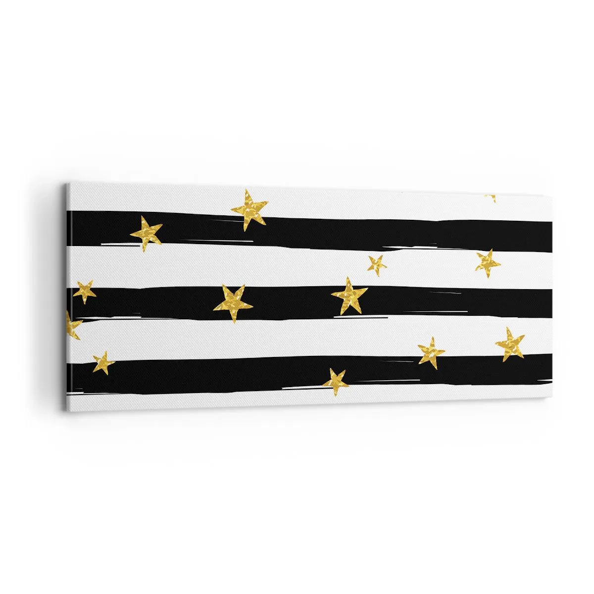 Canvastavla - Bild på duk - Alla är vi födda under lycklig stjärna - 100x40 cm