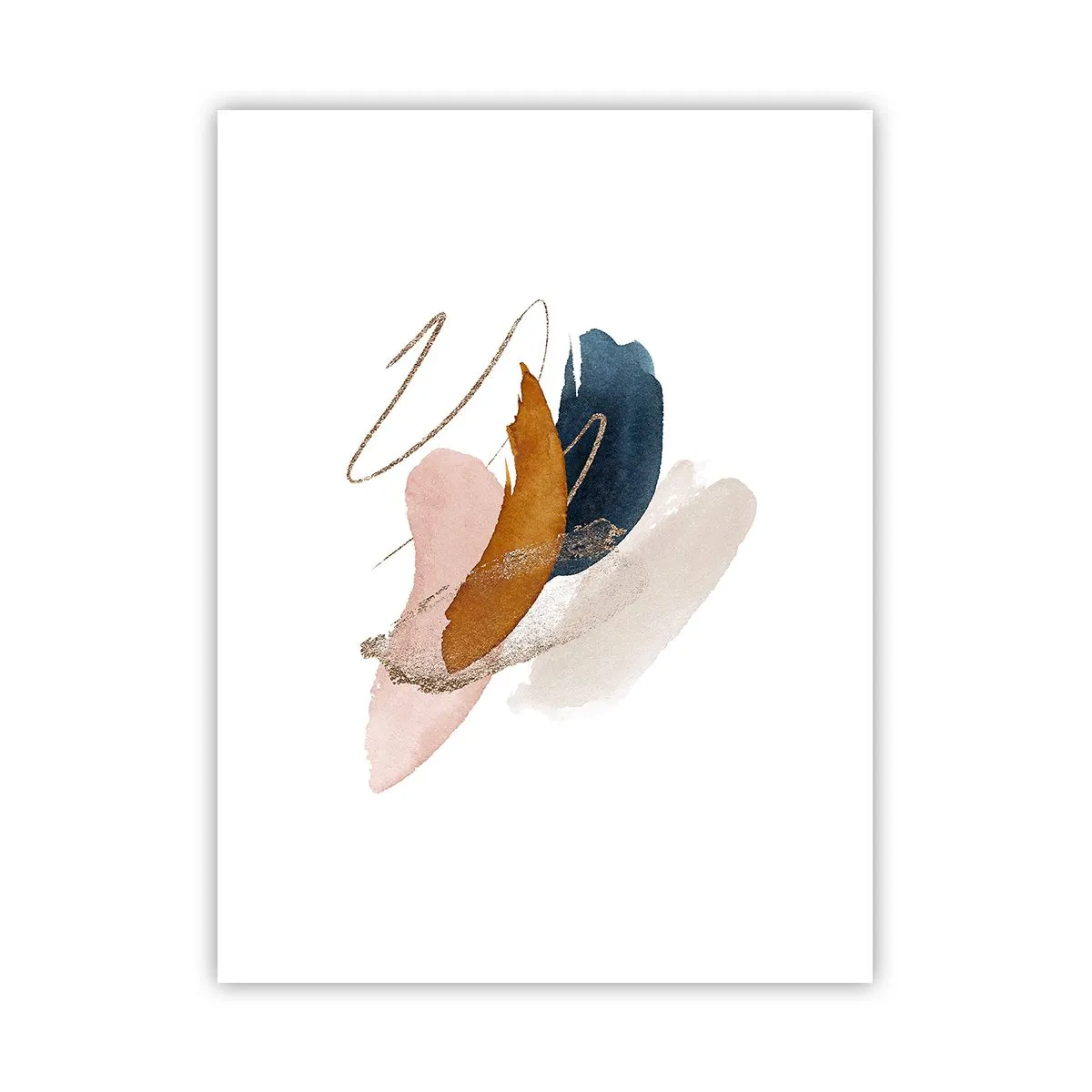 Affisch - Bevingad komposition - 30x40 cm