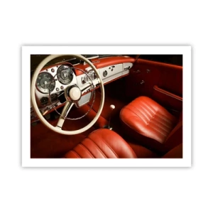 Affisch - Lyx i vintage stil - 70x50 cm