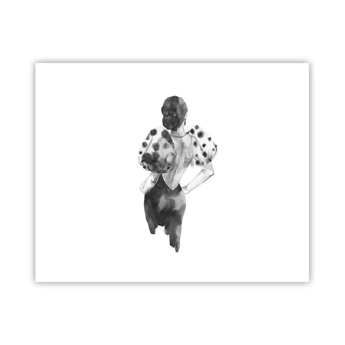 Affisch - Hon passerade nära mig - 50x40 cm