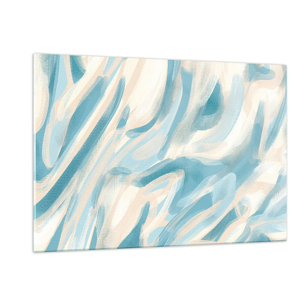 Glastavla - Bild på glas - Vårvindar - 120x80 cm