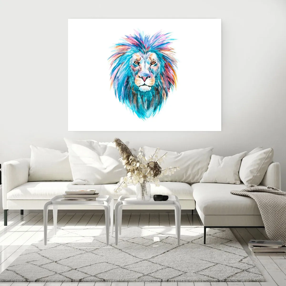 Affisch - Elektrifierande aura - 100x70 cm