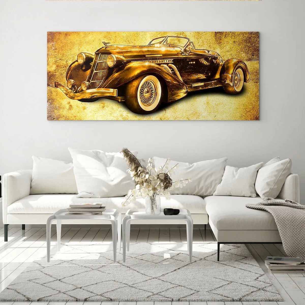 Glastavla - Bild på glas - Elitens elit - 120x50 cm