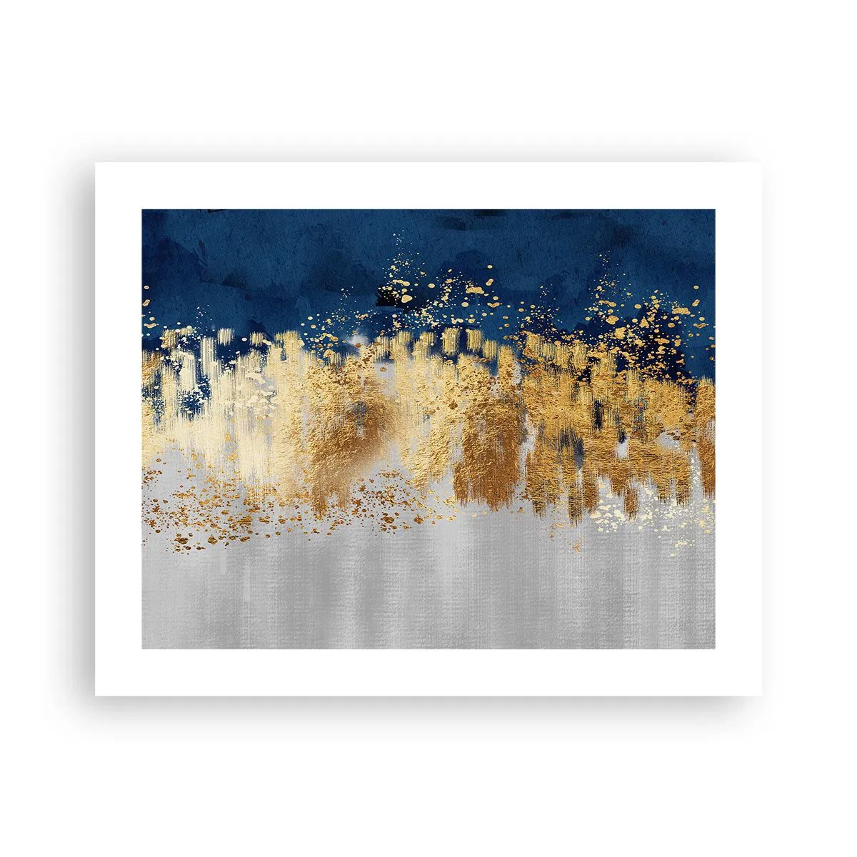 Affisch - Modern komposition med blixt - 50x40 cm