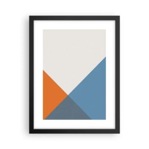 Affisch i svart ram - Under vinkel… - 30x40 cm