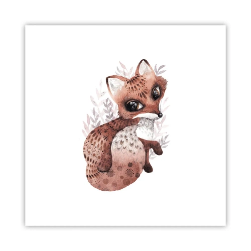 Affisch - Bara älska - 30x30 cm