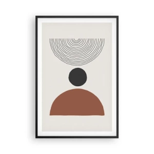 Affisch i svart ram - I fokus - 61x91 cm