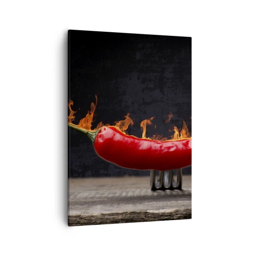 Canvastavla - Bild på duk - Helvetiskt tilltugg - 50x70 cm
