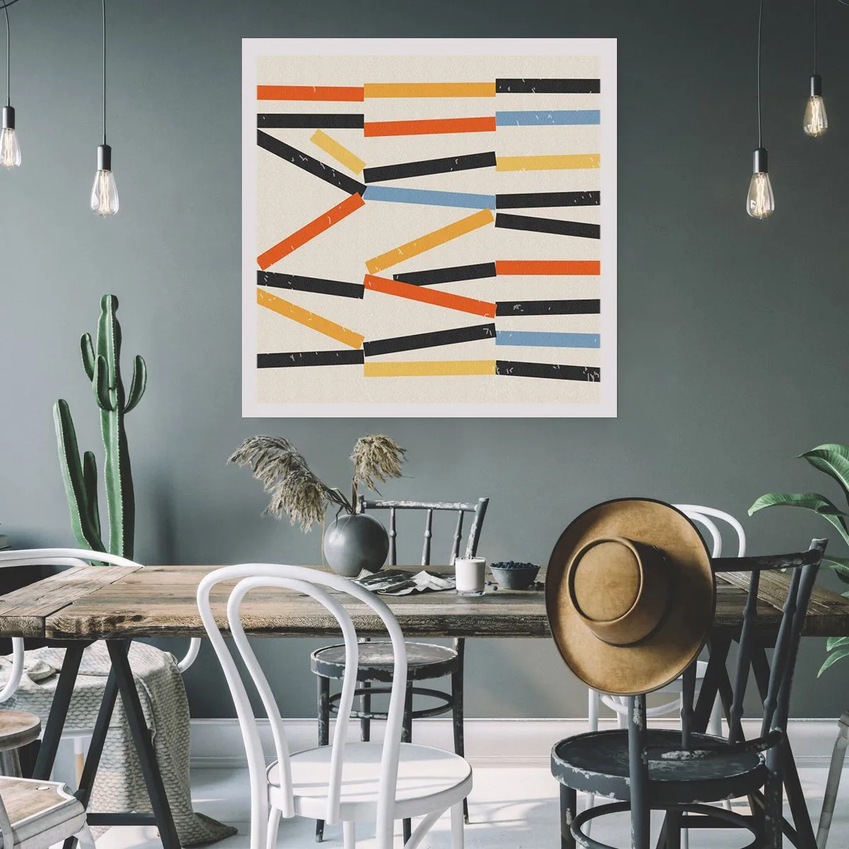 Affisch - Horisontell komposition - 60x60 cm