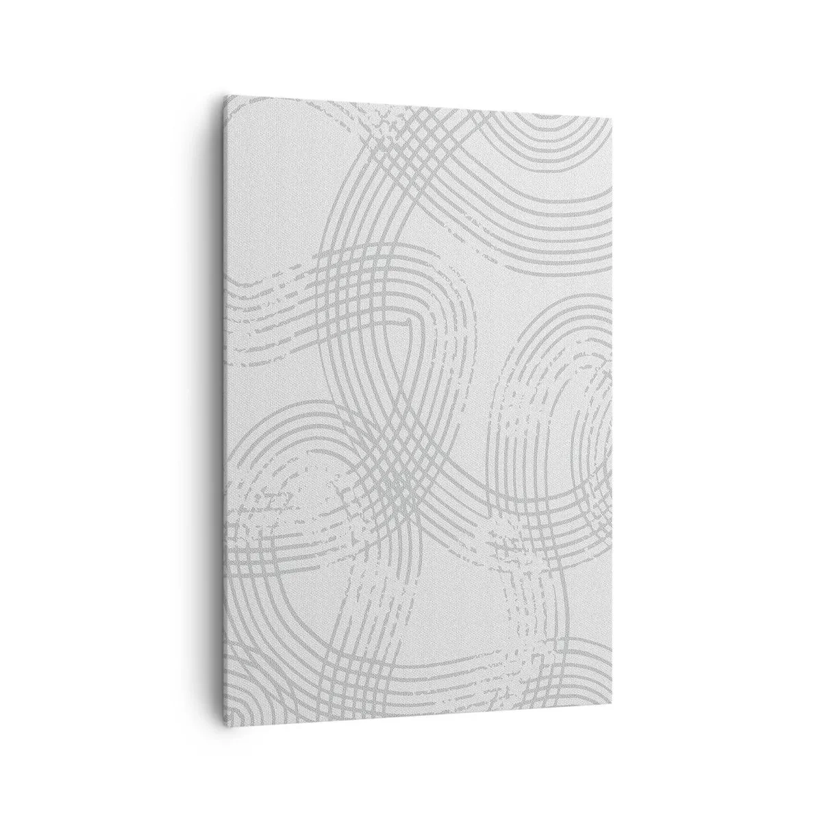 Canvastavla - Bild på duk - Det finns ingen rak väg - 70x100 cm