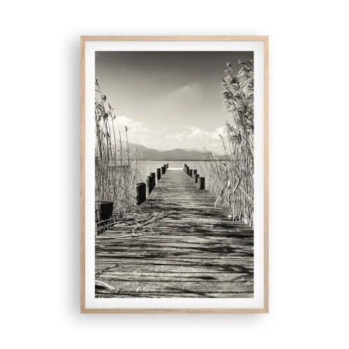 Affisch i ram av ljusek - I gräsets fristad - 61x91 cm