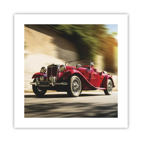 Affisch - Vackrare än Nike från Samothrakis - 40x40 cm